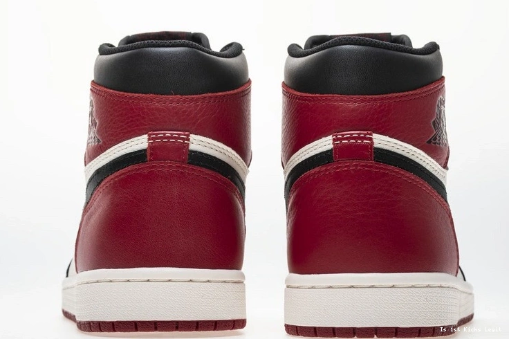 555088-610 Bred Jordan Retro Toe 1 High Air OG 0407